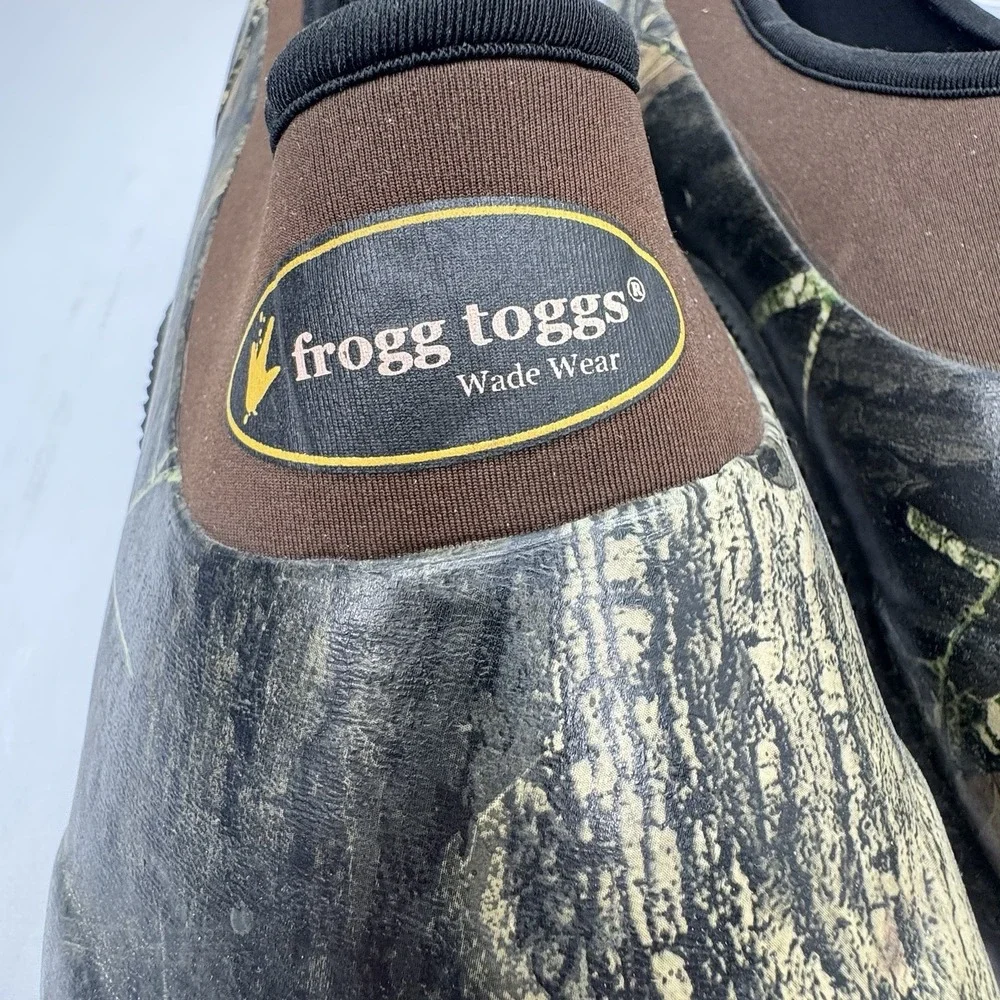 Frogg Togg Ankle Boots US Mens Sz 12 Rubber Steel Shank Camo Hunting‎ Farm